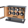 Remontoir Montre Bois 8 Slots Mécanique