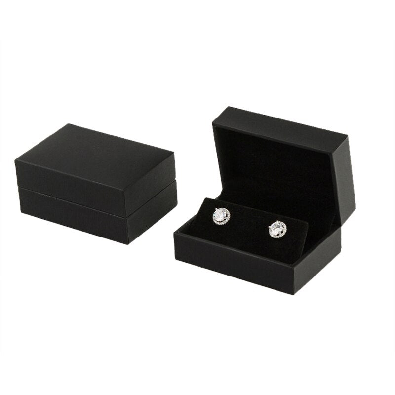 Boîte Boucle d'oreille Velours Compact Voyage