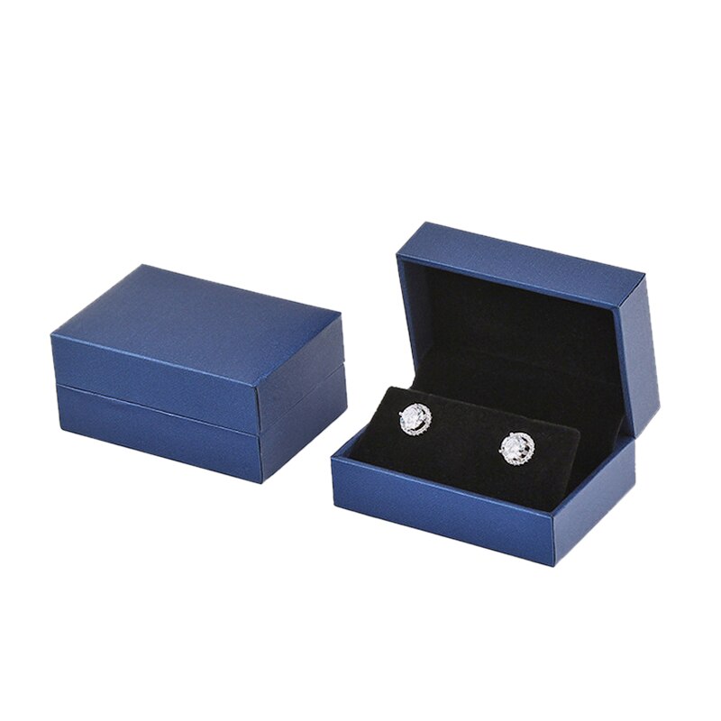 Boîte Boucle d'oreille Velours Compact Voyage