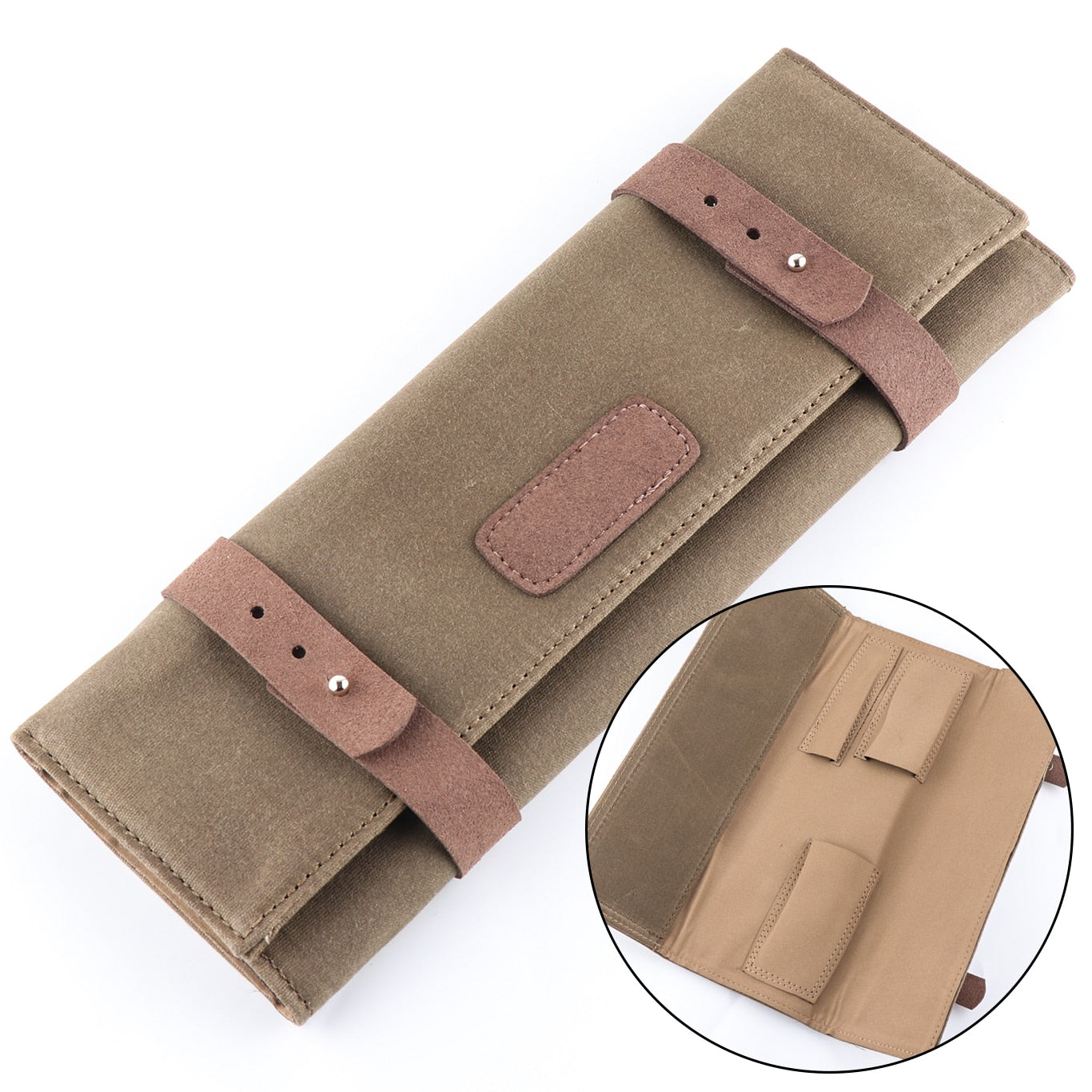Trousse Voyage Montre Daim Anti Chocs 1 Place