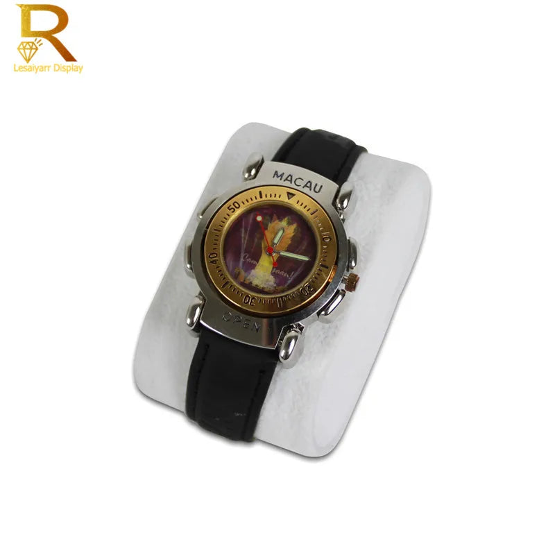 Boîte Montre Daim Coussin Rangement Organisateur