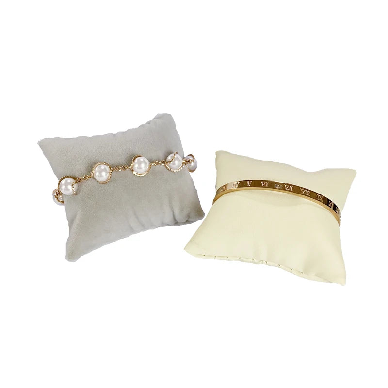 Coussin Mini Velours Bracelet Montre Souple