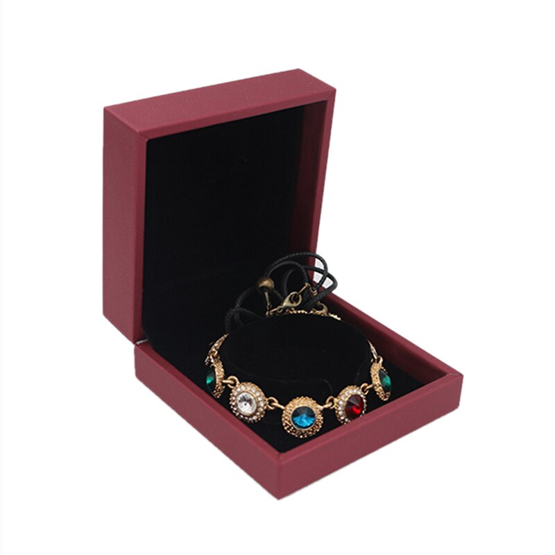 Boîte Bracelet Velours Compact 4 Couleurs