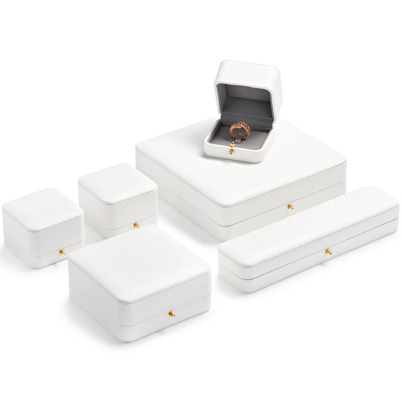 Boîte Bijoux Velours Cadeau Luxe Voyage