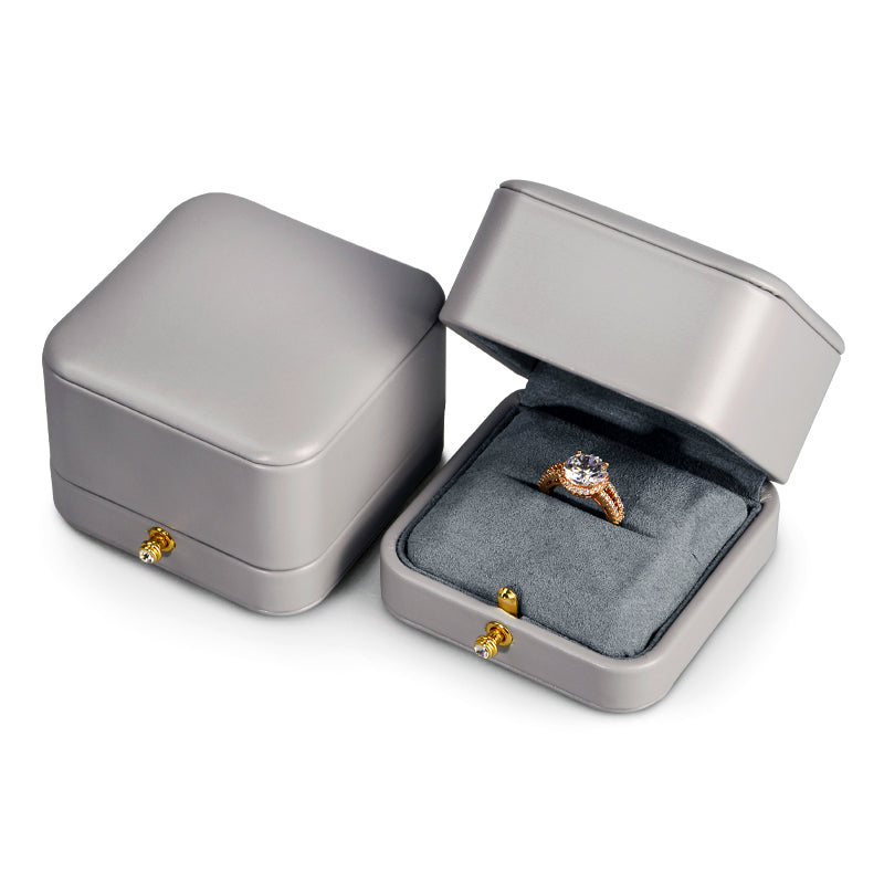 Boîte Bijoux Velours Collier Compact Voyage
