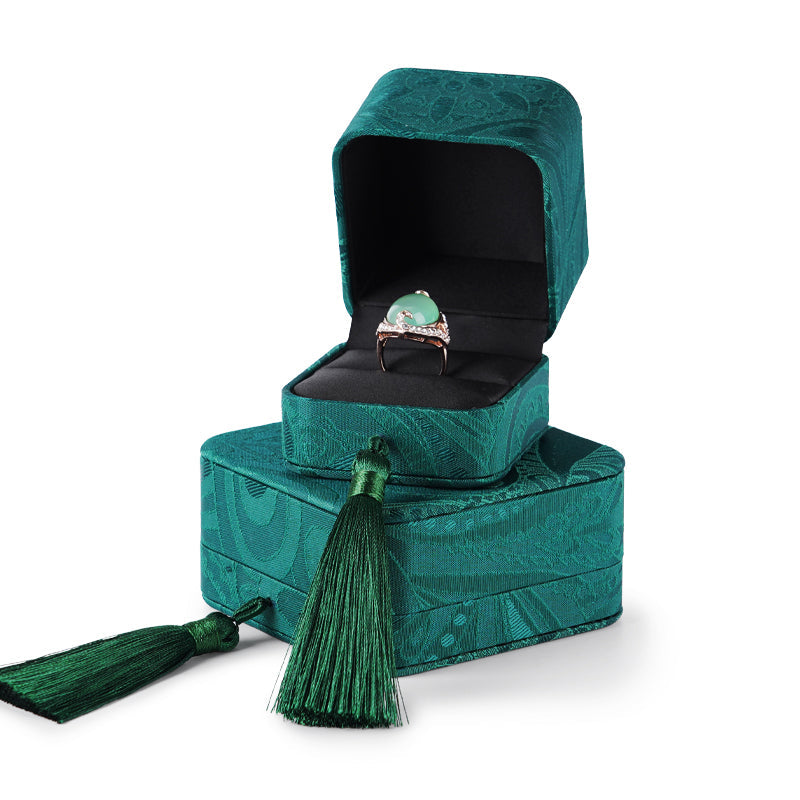Boîte Bijoux Velours Coffret Exception Cadeau