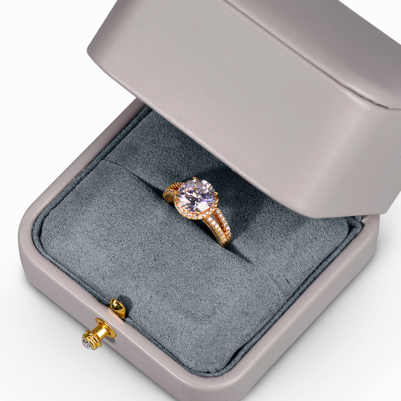 Boîte Bijoux Velours Collier Compact Voyage