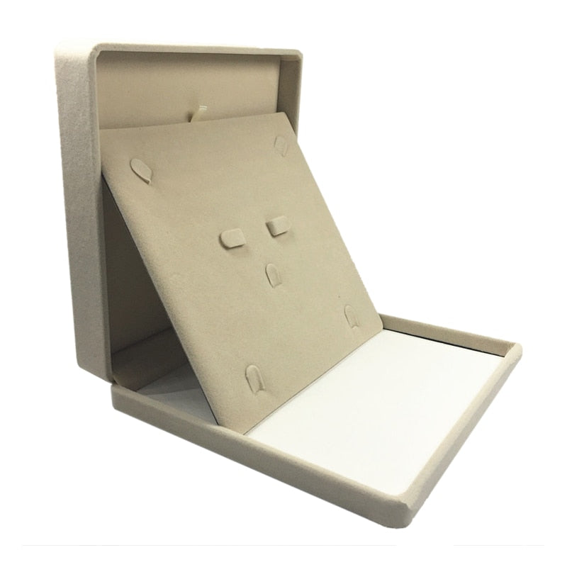 Boîte Bijoux Velours Grand Compact Voyage