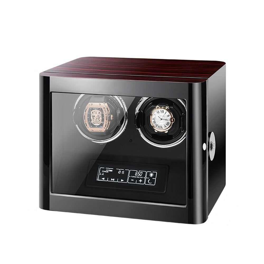Remontoir Montre Bois 2 Places Empreinte
