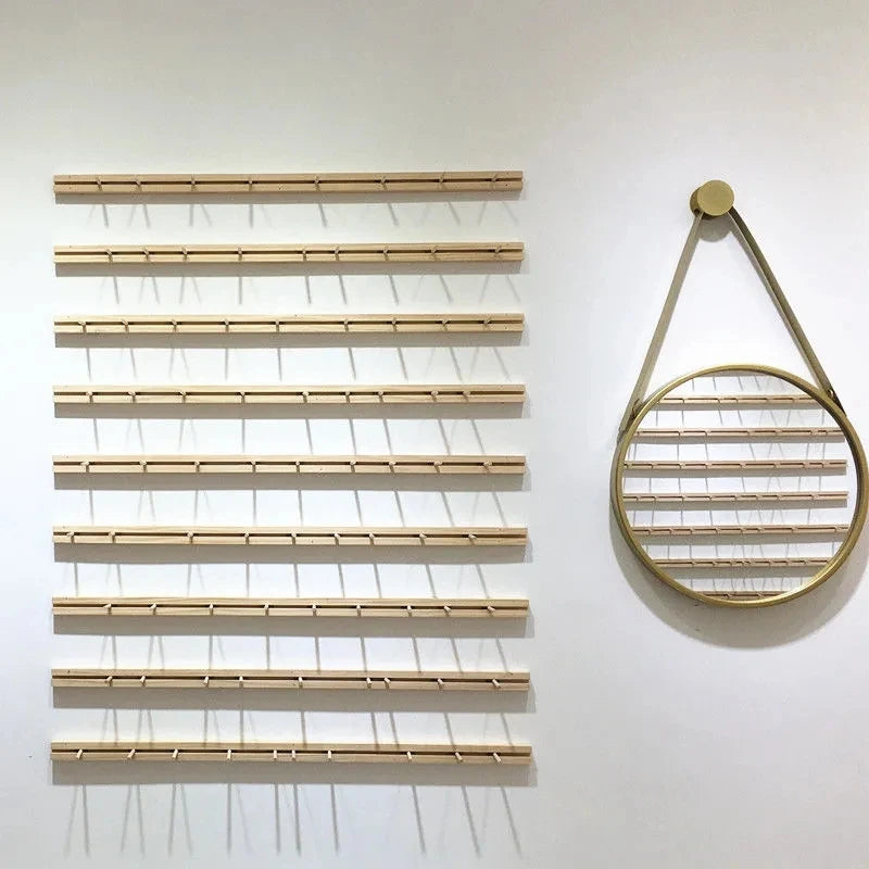 Présentoir Collier Mural Bois Suspendu Branche