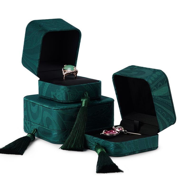 Boîte Bijoux Velours Coffret Exception Cadeau
