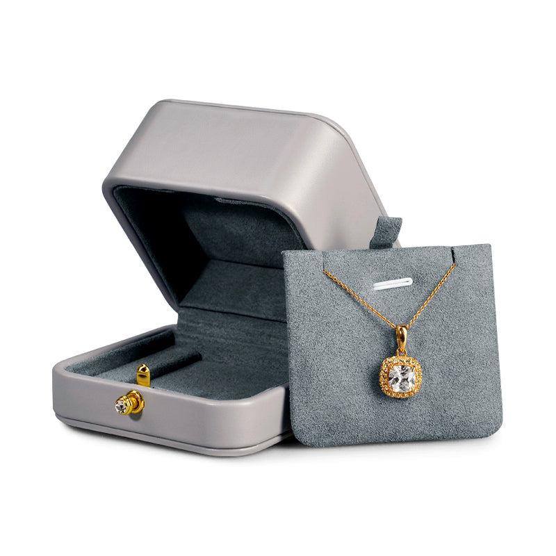 Boîte Bijoux Velours Collier Compact Voyage
