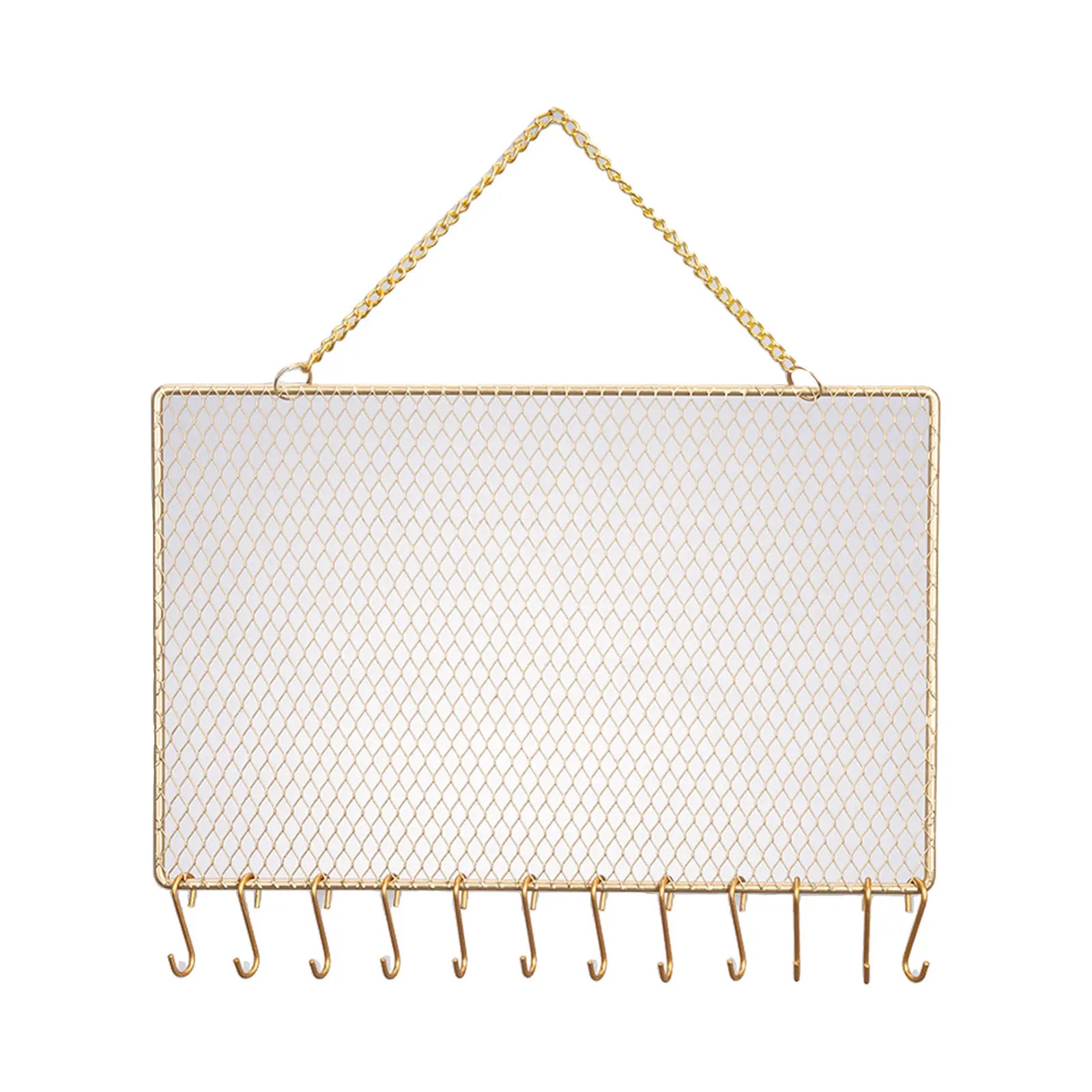 Présentoir Bijoux Métal Grille Mural