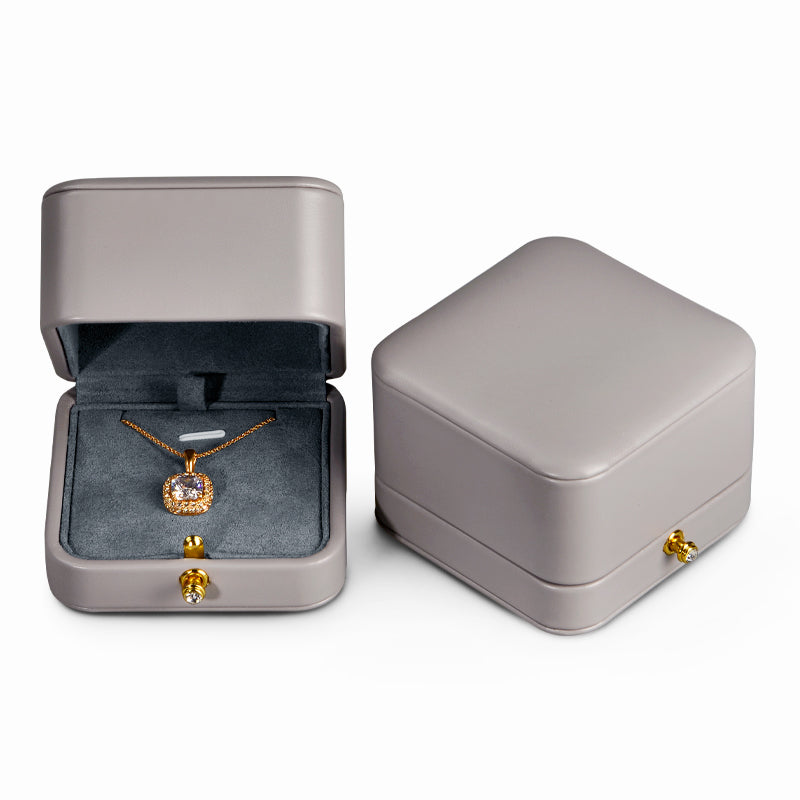 Boîte Bijoux Velours Collier Compact Voyage