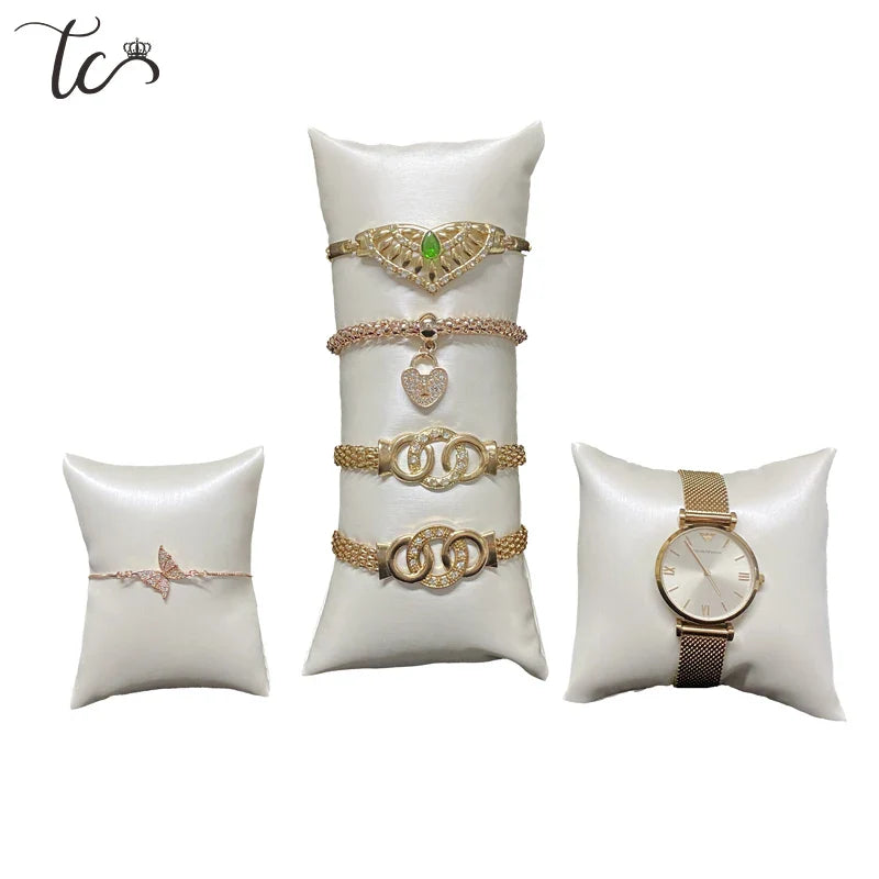 Coussin Montre Cuir PU Multi-Tailles Couleurs