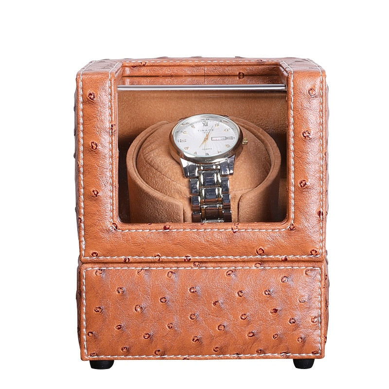 Remontoir Montre Cuir Vintage 1 Place Luxe