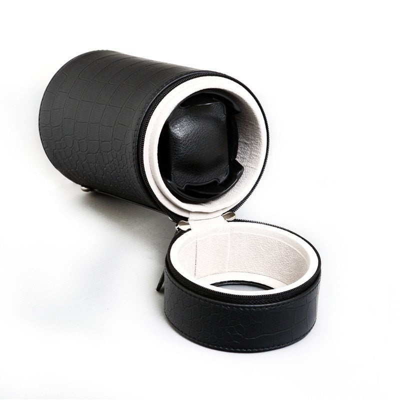 Remontoir Montre Voyage Cuir Luxe