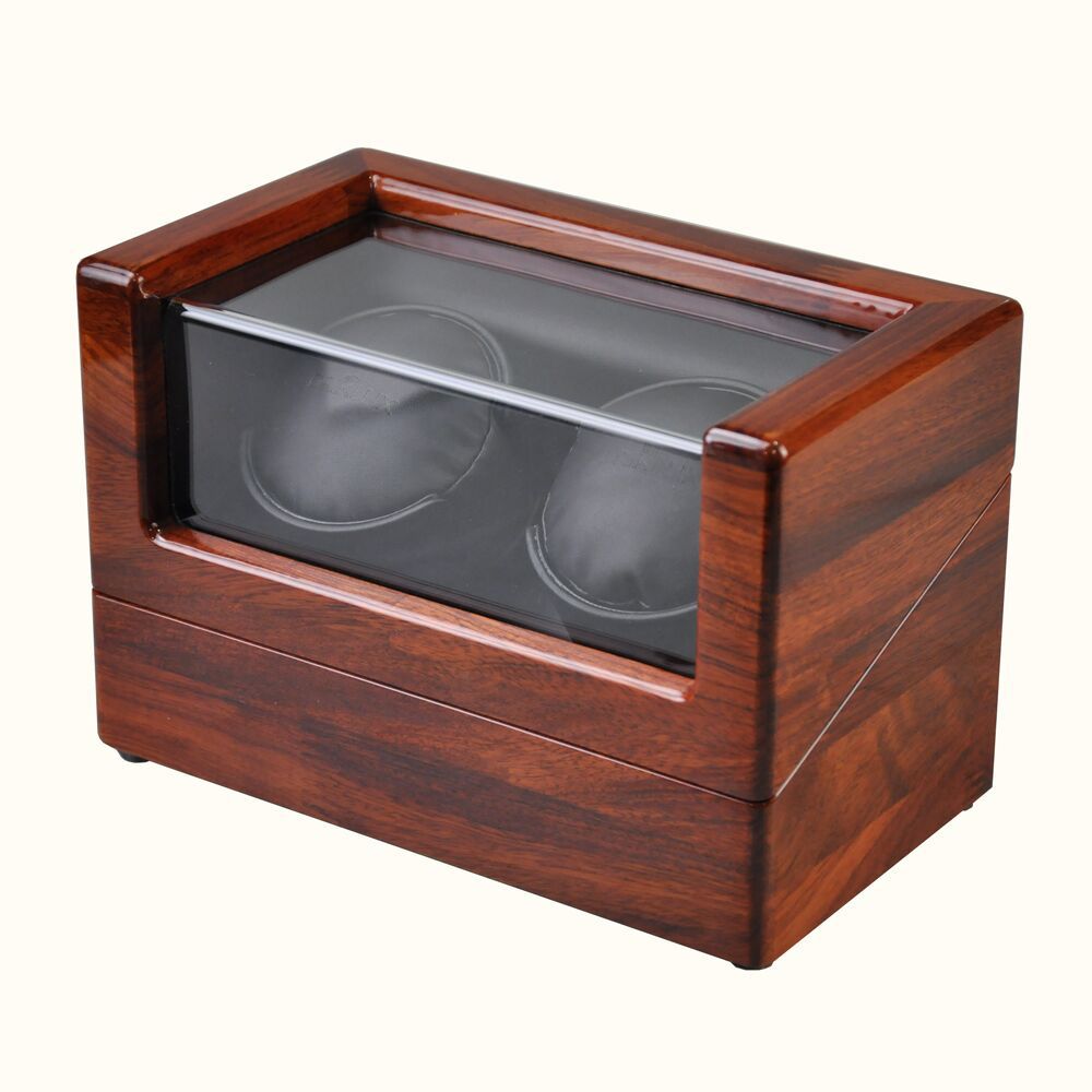 Remontoir Montre Bois 2 Places Luxe Professionnel