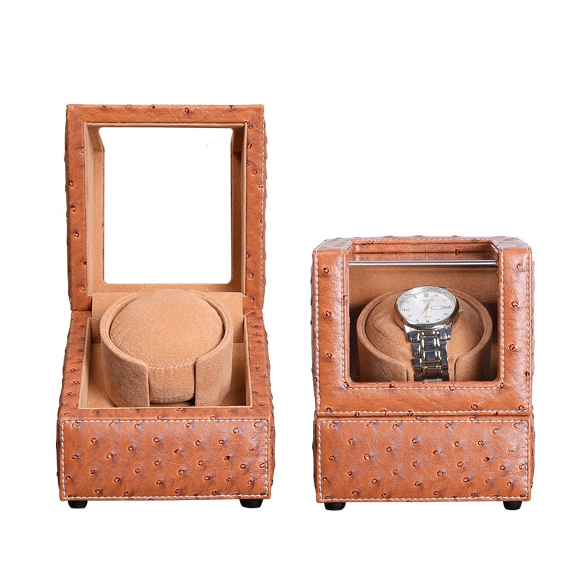 Remontoir Montre Cuir Vintage 1 Place Luxe
