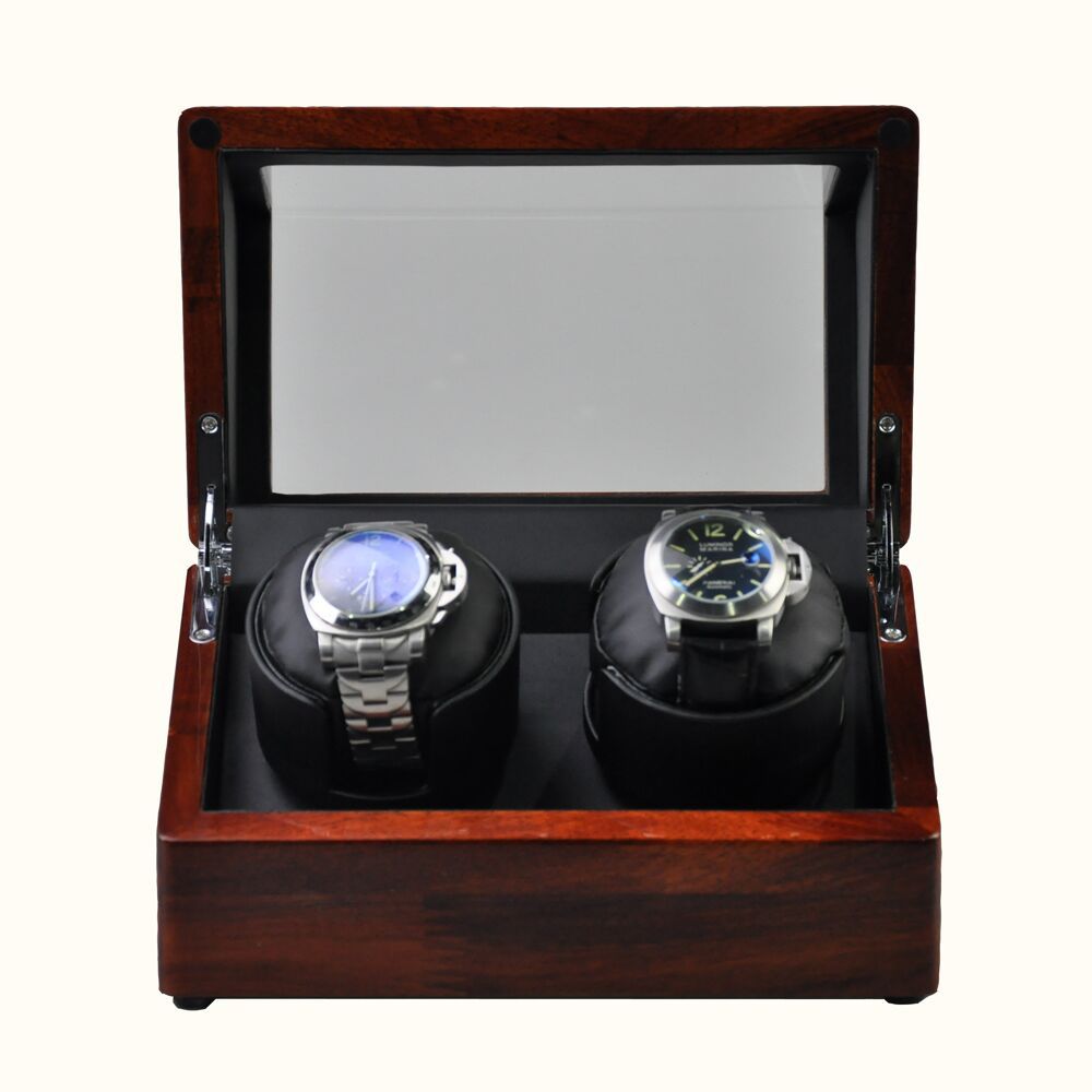 Remontoir Montre Bois 2 Places Luxe Professionnel
