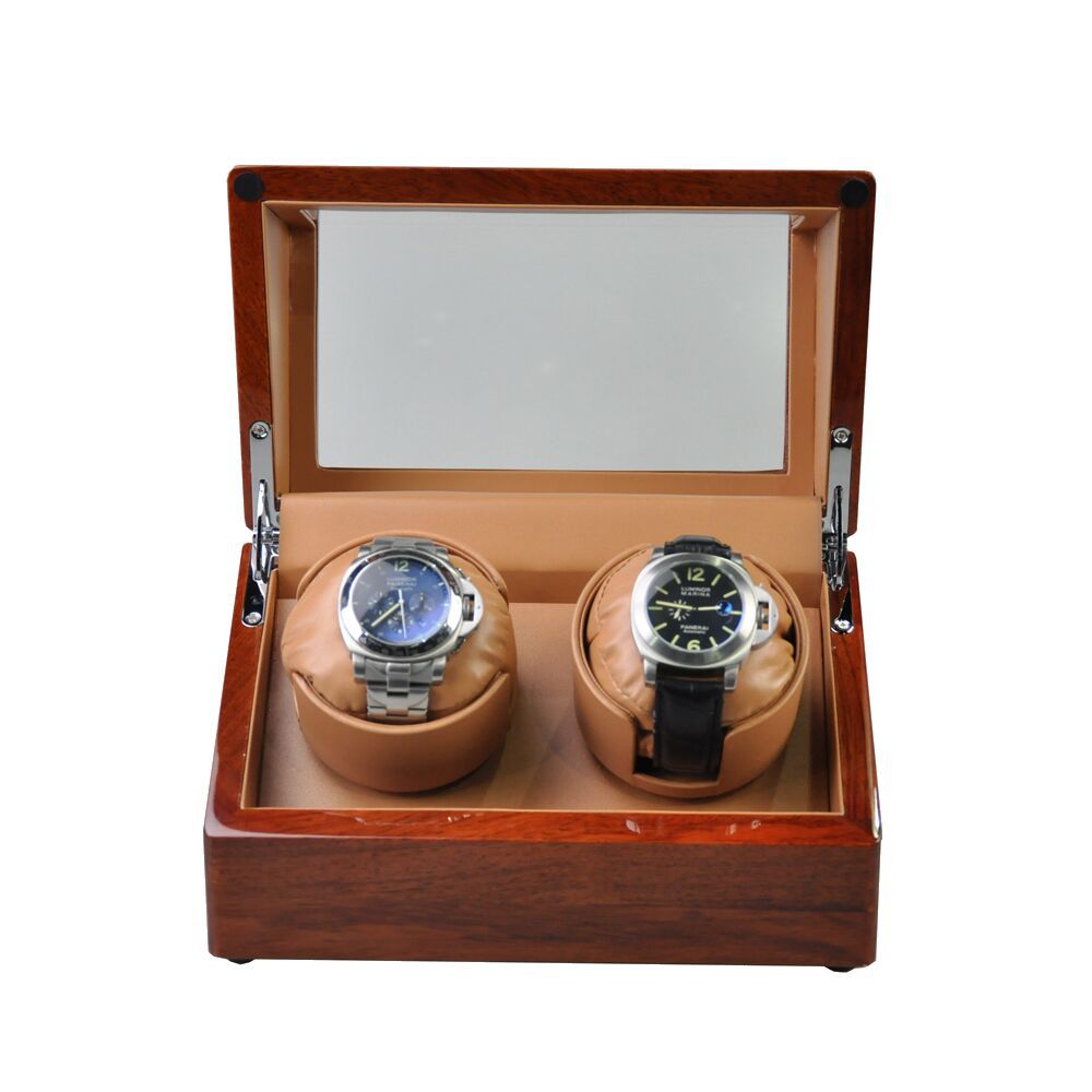 Remontoir Montre Bois 2 Places Luxe Professionnel