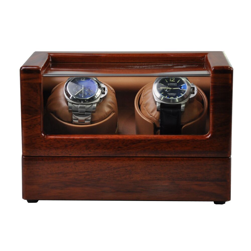 Remontoir Montre Bois 2 Places Luxe Professionnel