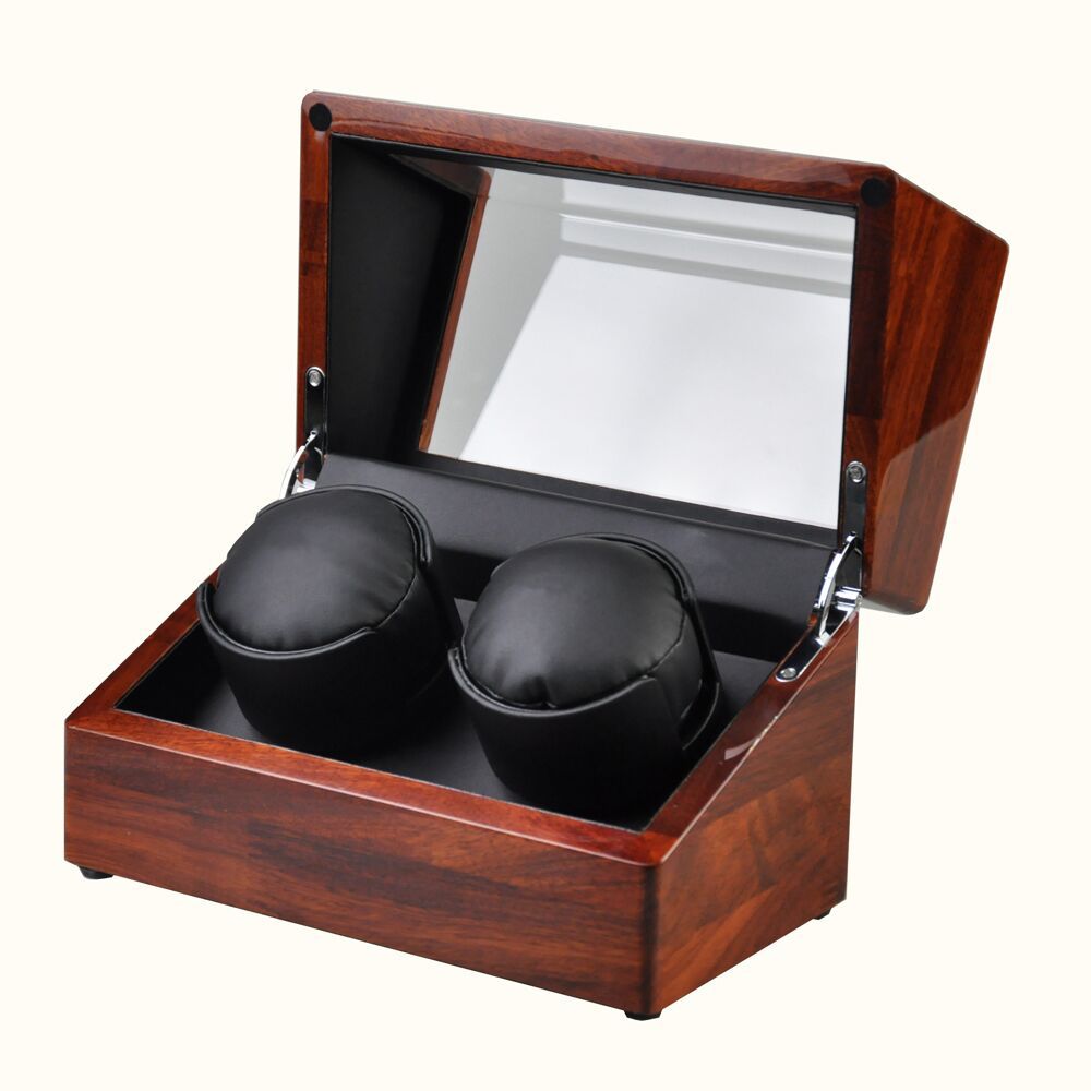 Remontoir Montre Bois 2 Places Luxe Professionnel