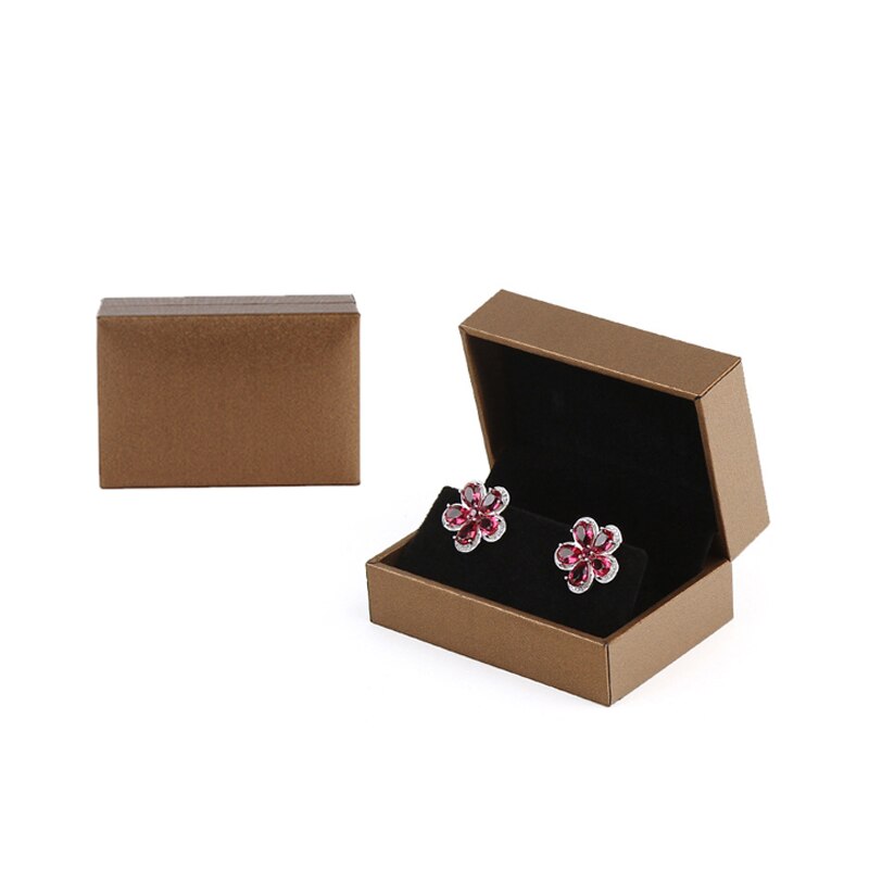 Boîte Boucle d'oreille Velours Compact Voyage
