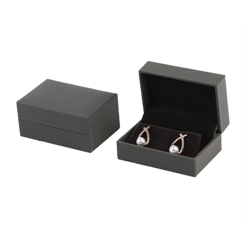 Boîte Boucle d'oreille Velours Compact Voyage