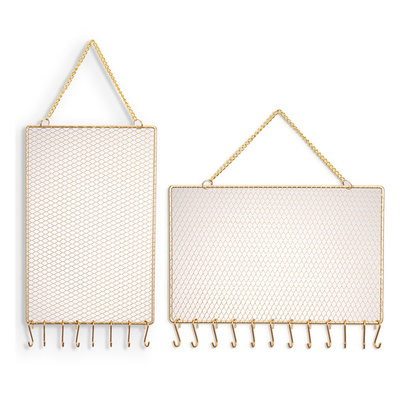 Présentoir Bijoux Métal Grille Mural