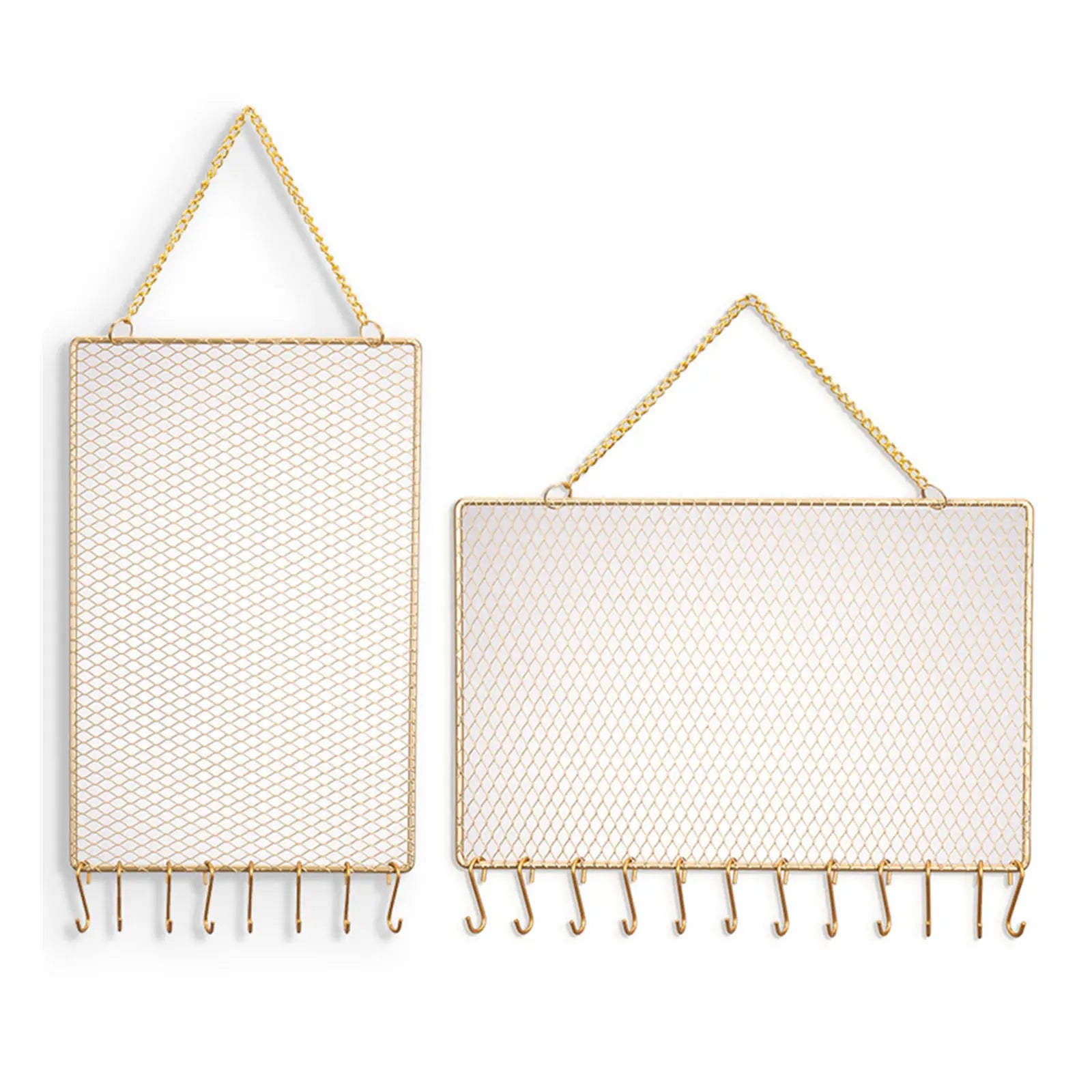 Présentoir Bijoux Métal Grille Mural