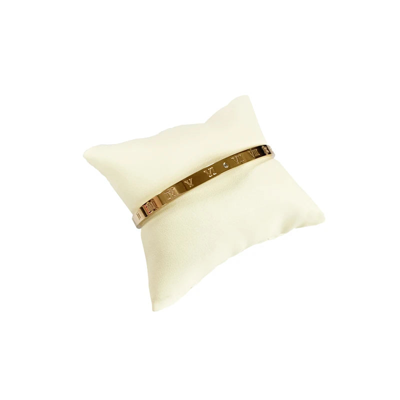 Coussin Mini Velours Bracelet Montre Souple
