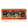 Remontoir Montre Bois 6 Places Beige Premium
