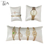 Coussin Montre Cuir PU Multi-Tailles Couleurs