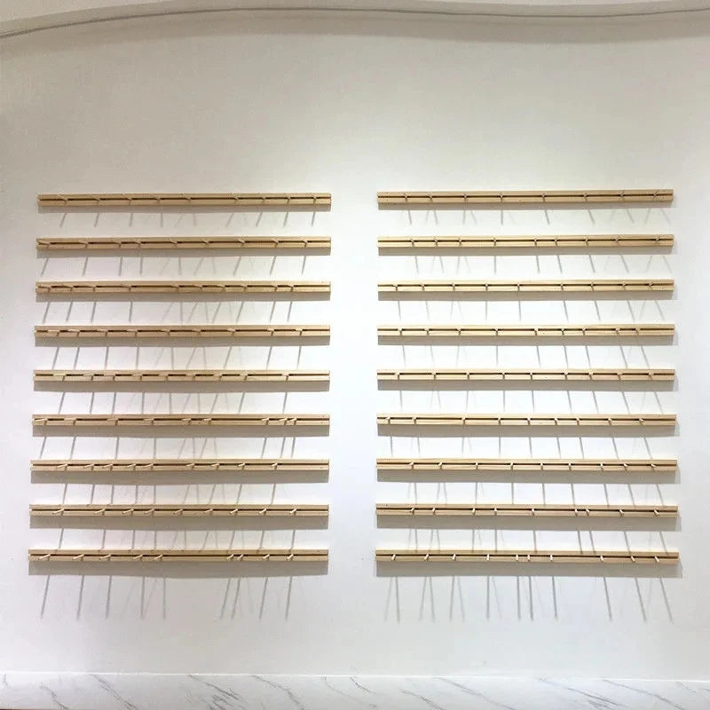Présentoir Collier Mural Bois Suspendu Branche