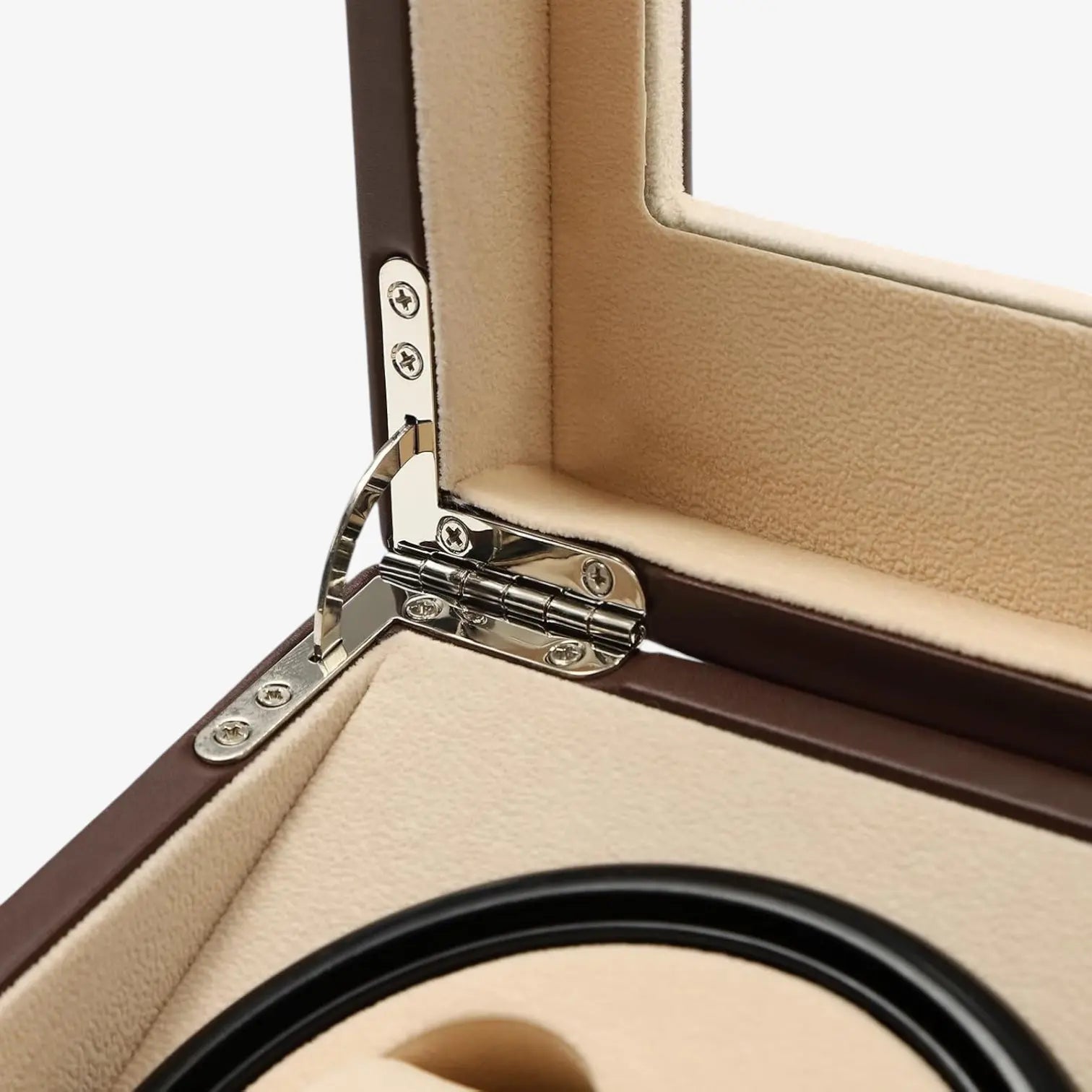 Coffre Fort Montre Cuir Signature 10 Places Velours