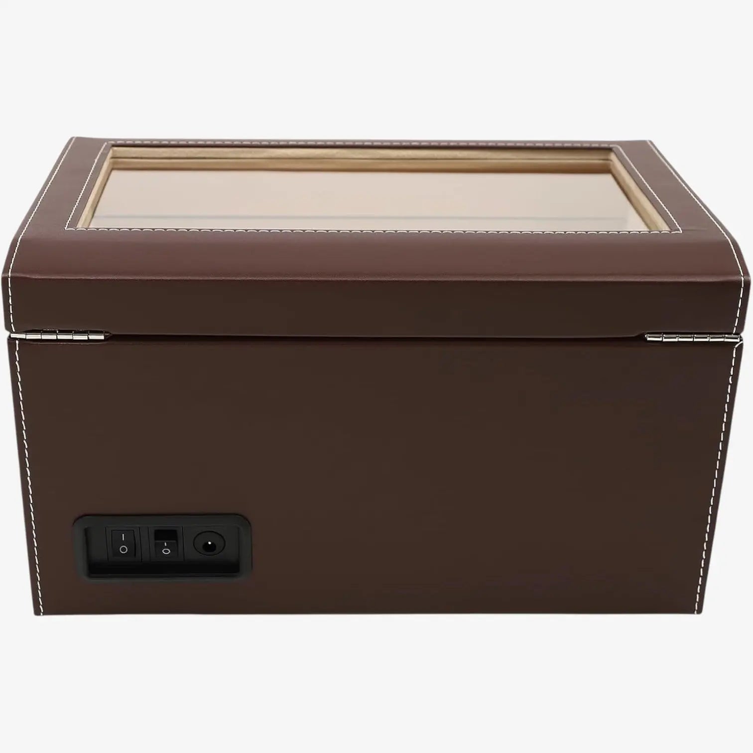 Coffre Fort Montre Cuir Signature 10 Places Velours