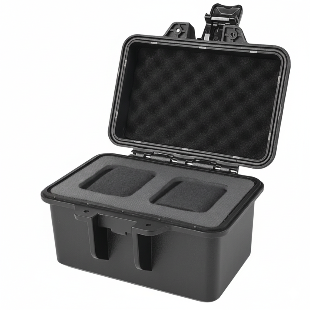 Mallette Montre Cuir Rigide 2 Places