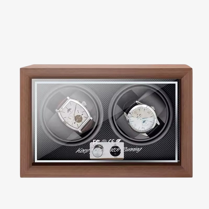 Remontoir Montres Effet Bois Naturel 1 2 4 Places
