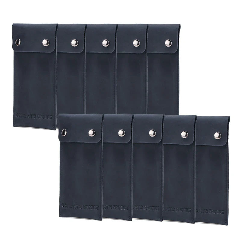 Étui Montres Cuir Crazy Horse Lot 3 à 10 Pièces