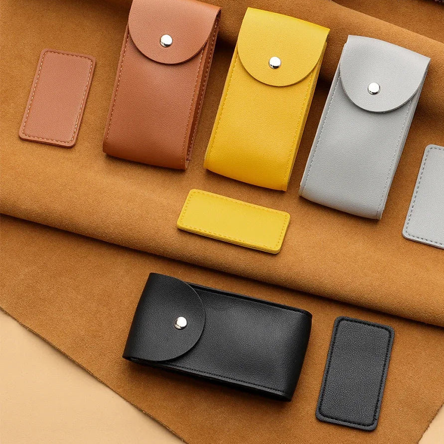 Étui Montre Cuir Pochette Anti-Poussière Voyage