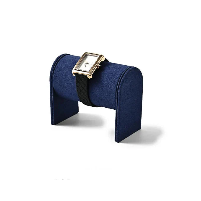 Présentoir Montre Microfibre Anti-Chocs Compact