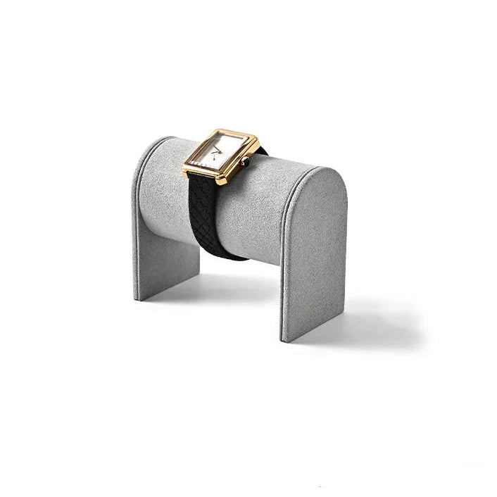 Présentoir Montre Microfibre Anti-Chocs Compact