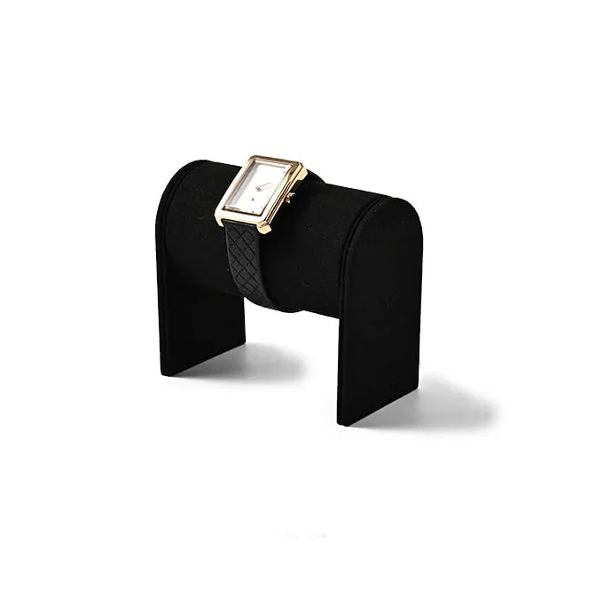 Présentoir Montre Microfibre Anti-Chocs Compact