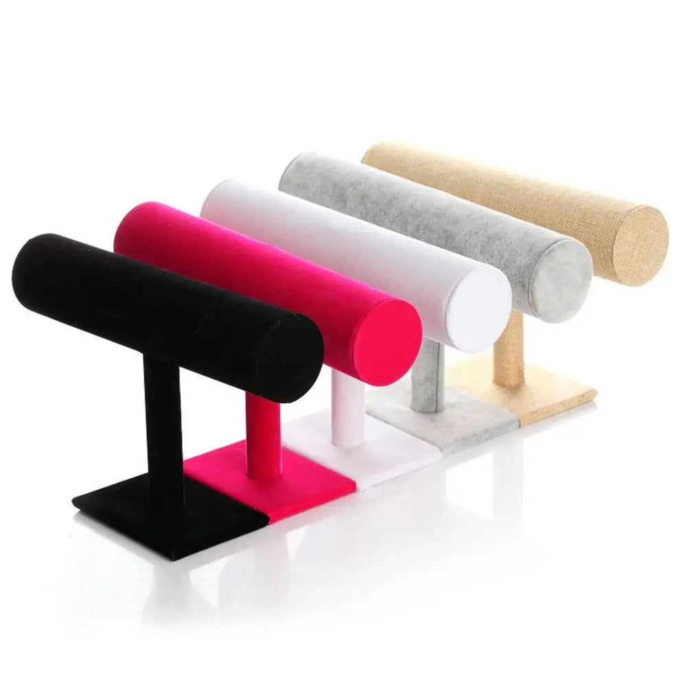 Présentoir Montre Vertical Velours Multicolore