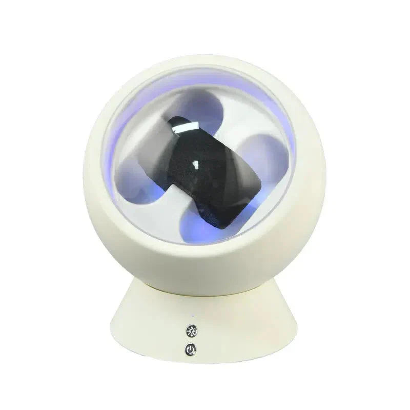 Remontoir Montre Plastique Blanc Boule Sphérique