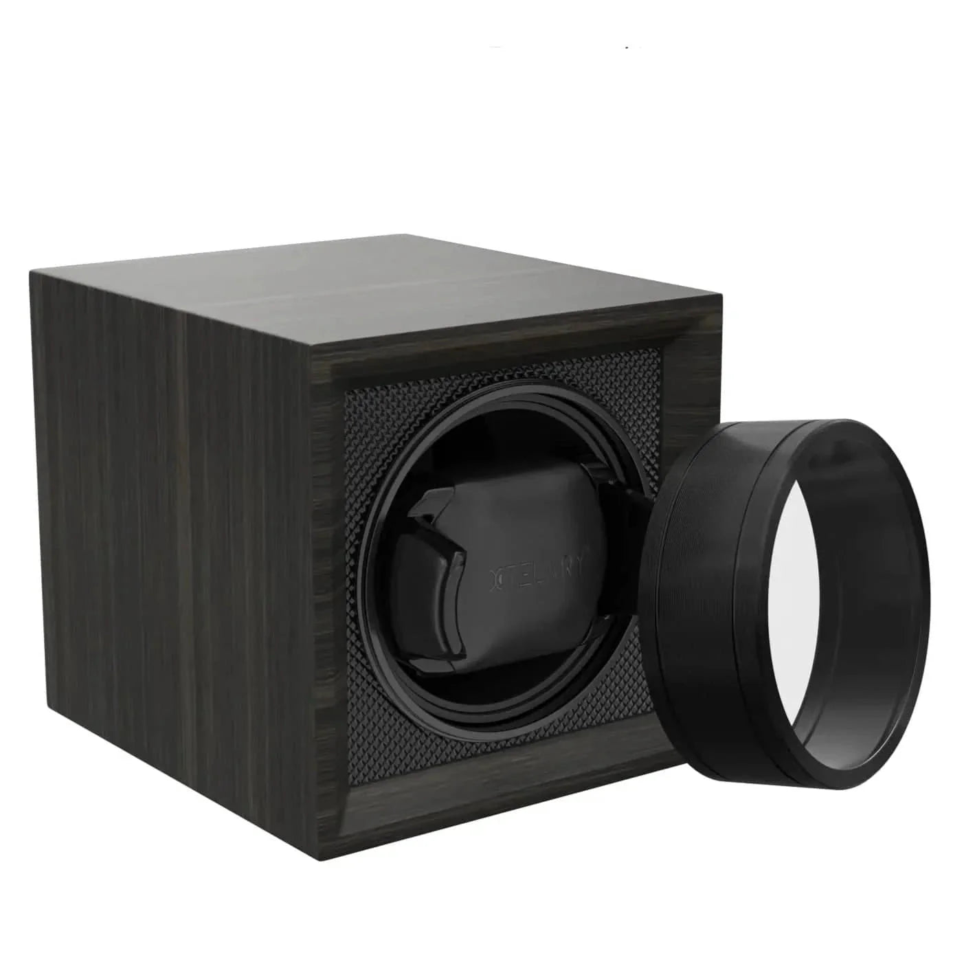 Remontoir Montre Bois Noir Telary