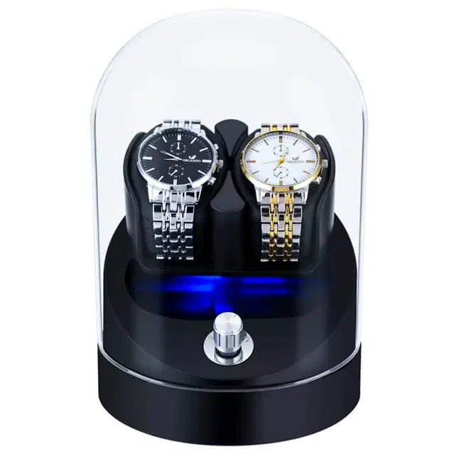 Remontoir Montre Plexiglas Double Silencieux