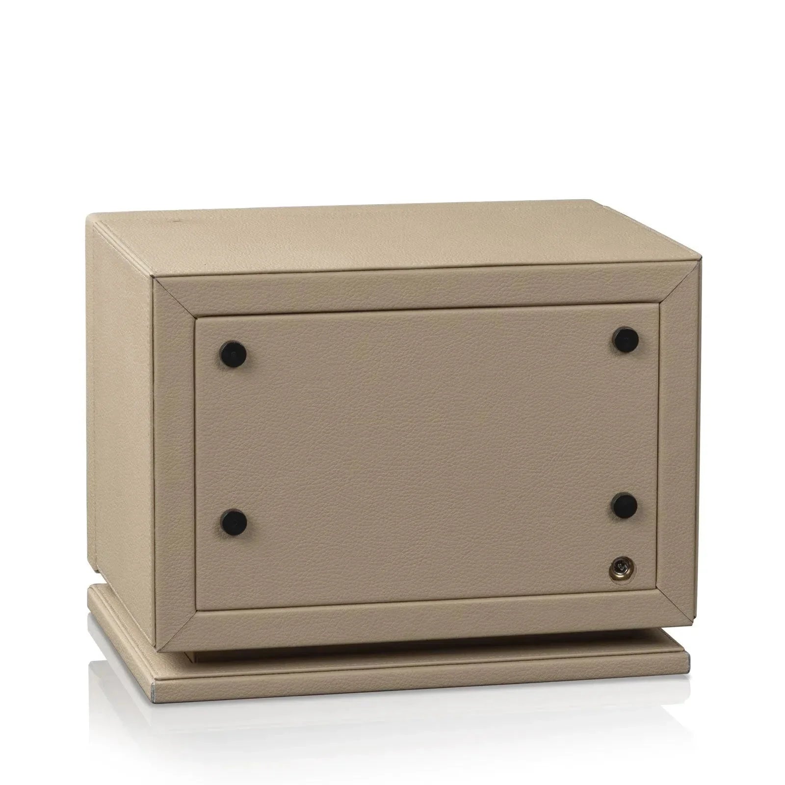 Remontoir Montre Cuir Beige Double Brushless Silent