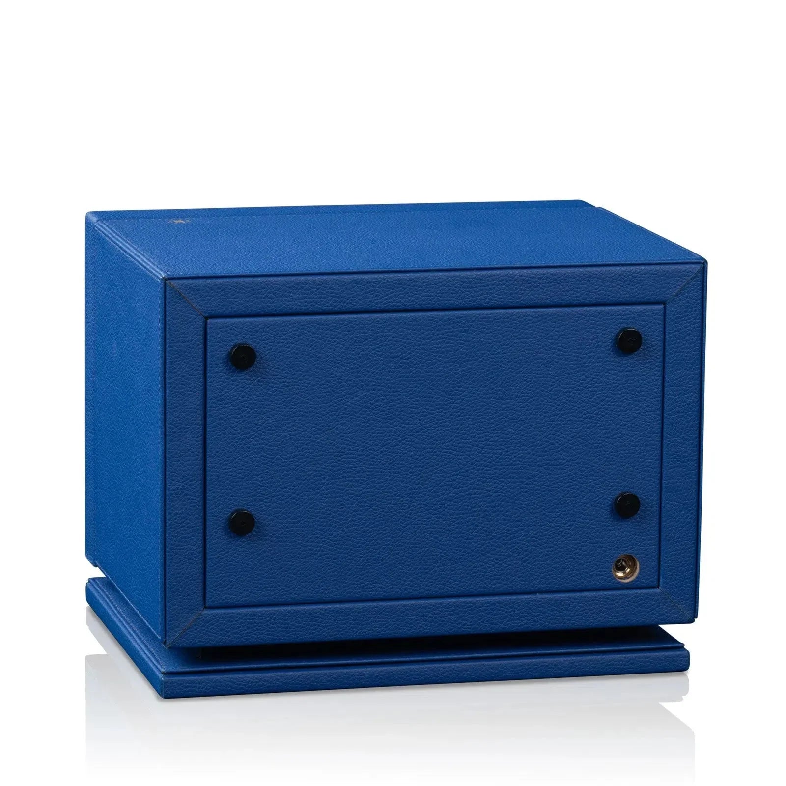 Remontoir Montre Cuir Bleu Double Brushless Silent